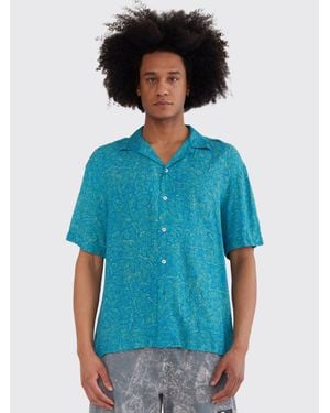 PAS DE MER Logo Shirts - Blue