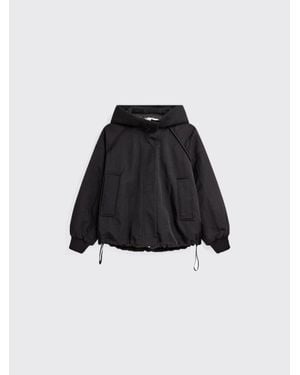Minimum Plum Bomber Jacket - Black
