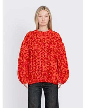 Séfr Sol Sweater - Red