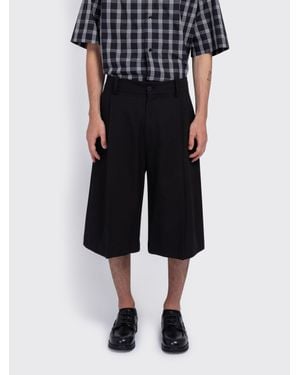 Studio Nicholson Fowld Short - Black