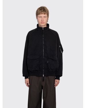 Comme des Garçons Utility Bomber Jacket - Blue