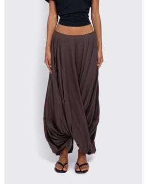 TOTEME Cocoon Skirt - Brown