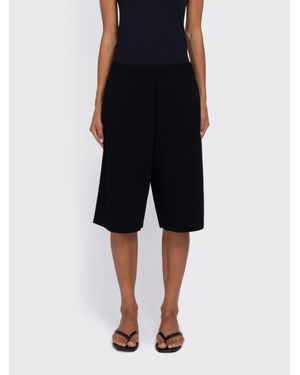 TOTEME Knit Shorts - Black
