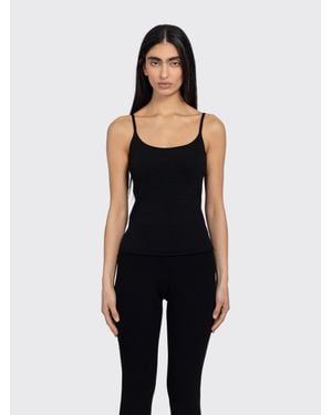 Amomento Sleeveless Knit Top - Black