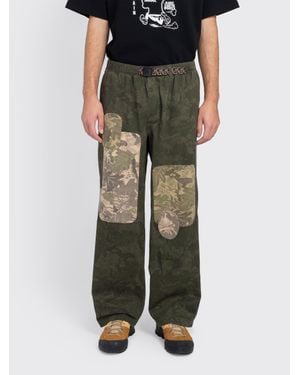 Brain Dead Patchwork Climber Pant - Green