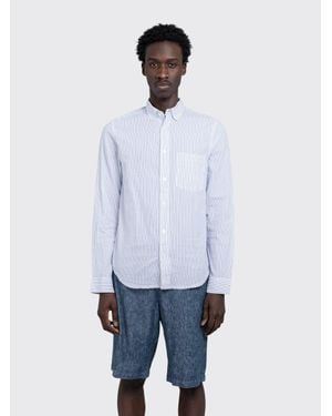 Minimum Colt Striped Reg Shirt - White