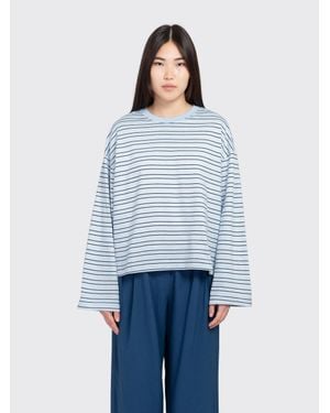 Minimum Mirabelle Long Sleeve T-Shirt - Blue