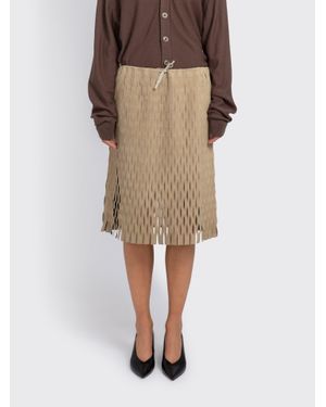 Our Legacy Cut Skirt - Natural