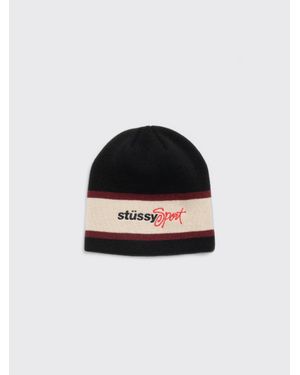 Stussy Sport Stripe Skullcap - Black