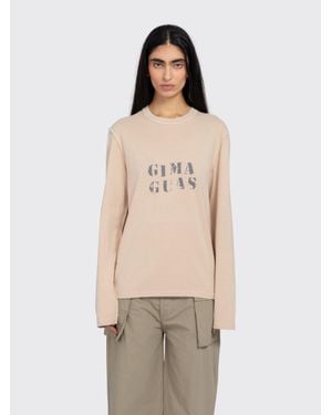 GIMAGUAS Gima Long Sleeve T-Shirt - Natural