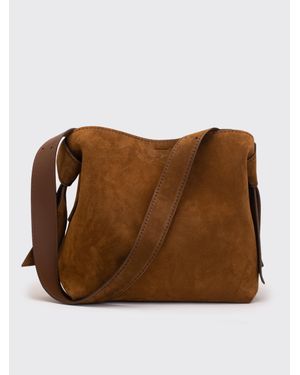 Acne Studios Musubi Suede Bag - Brown