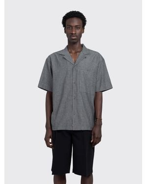 Minimum Rhodes Short Sleeve Shirt - Gray