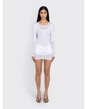 GIMAGUAS Gemma Mini Dress - White