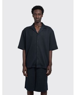 Minimum Keaton Short Sleeve Shirt - Blue