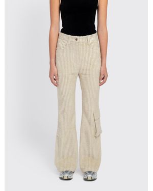 OPEN YY Corduroy Loose Bootcut - Black