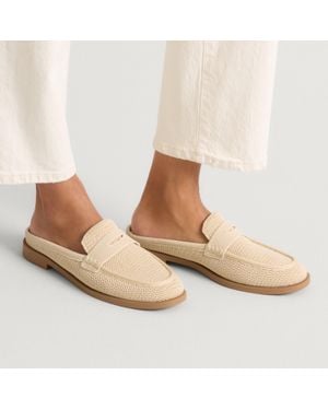 Rothy's The Penny Loafer Mule - Natural