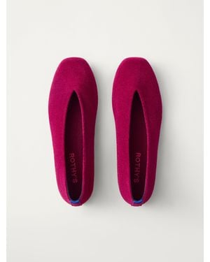 Rothy's The Max Square Ballerina - Pink