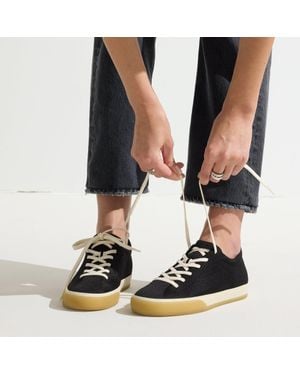 Rothy's The Lace Up Sneaker - Black