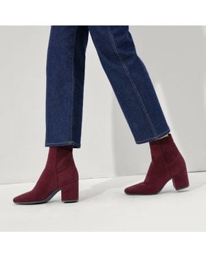 Rothy's The Revelvet High Classic Boot - Purple