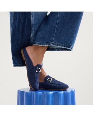 Rothy's The Double Bit Loafer Mule - Blue