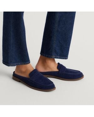 Rothy's The Penny Loafer Mule - Blue