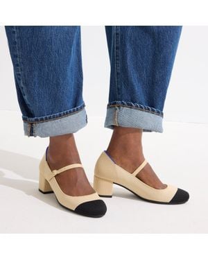 Rothy's The Mary Jane Heel - Natural