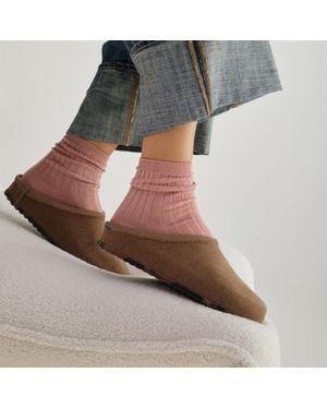 Rothy's The Revelvet Casual Clog - Brown