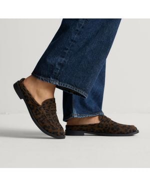 Rothy's The Penny Loafer Mule - Blue