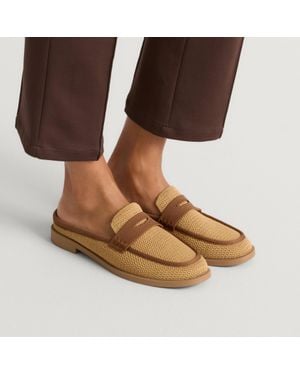 Rothy's The Penny Loafer Mule - Brown