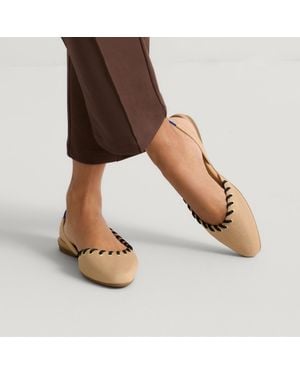Rothy's The Almond Slingback - Brown