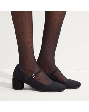 Rothy's The Mary Jane Heel - Black