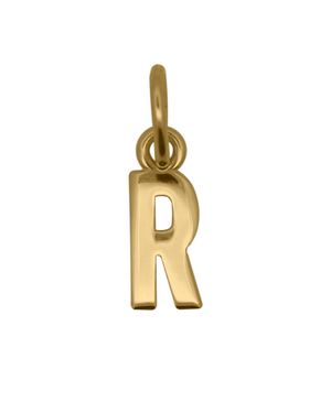 Rue des Mille Charm Lettera R - Metallizzato