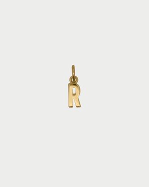 Rue des Mille Charm Lettera R - Bianco