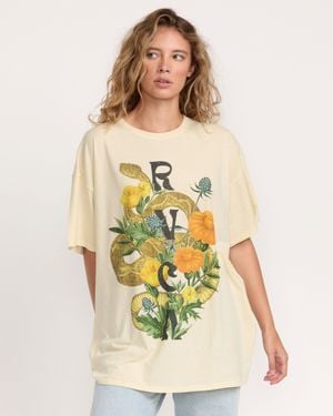 RVCA Baggie Tee - Yellow