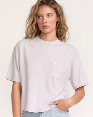 RVCA Kinney Tee Pocket Ptc - White