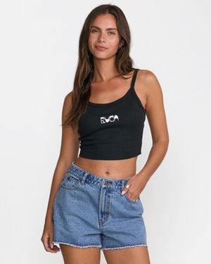 RVCA Jenny Knit Tank - Blue