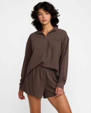 RVCA Glory Waffle Short - Brown