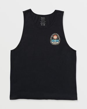 RVCA Palm Patch Tank - Black