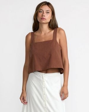 RVCA Baker Top - Brown