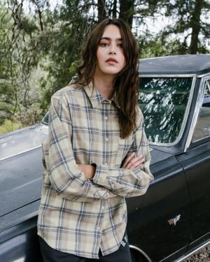 RVCA Breeze Flannel - Natural