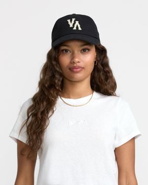 RVCA Dugout Dad Hat - White