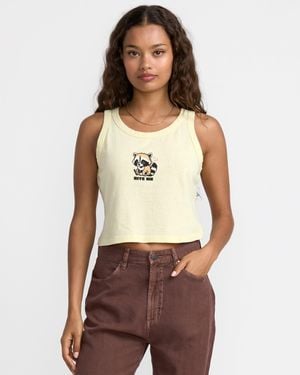 RVCA Flow Tank - Red