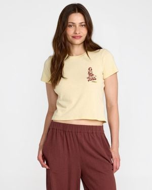 RVCA State Of Aloha Ii Tee - Natural