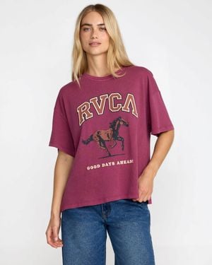 RVCA Move On Bf Tee - Pink