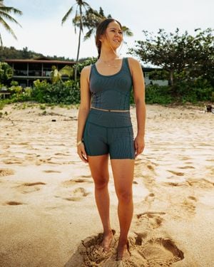 RVCA Contrast B Tank - Blue