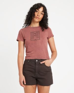 RVCA 411 Tee - Red
