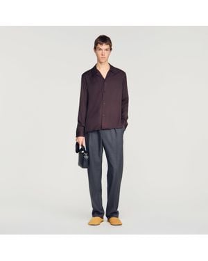 Sandro Floaty Shirt - Blue
