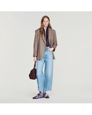 Sandro Barrel Jeans - Blue