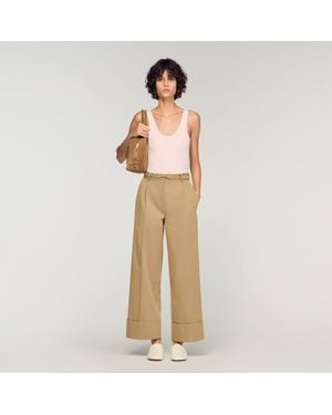 Sandro Suit Pants - Natural