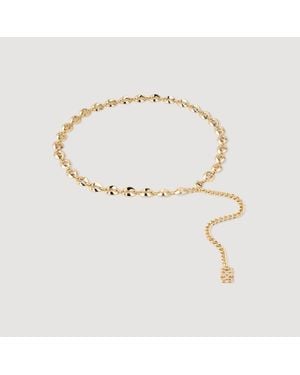 Sandro Chain Belt - Metallic